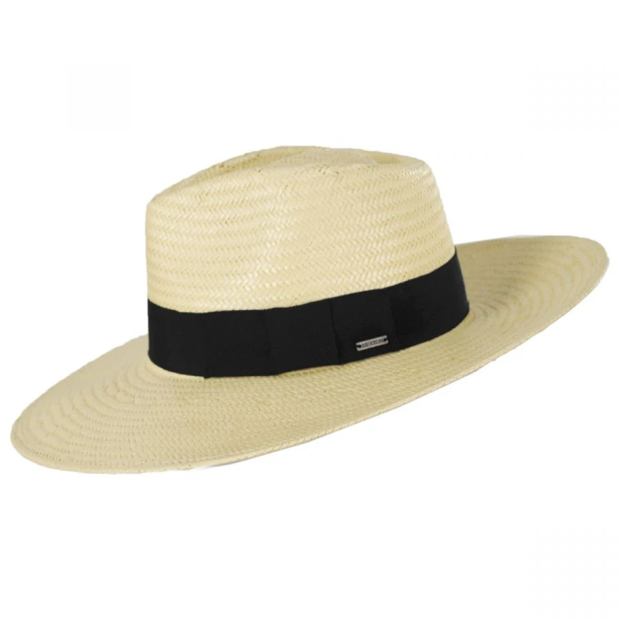 Brixton Hats Anna Resort Toyo Straw Fedora Hat 4 Brixton Hats Anna Resort Toyo Straw Fedora Hat - Image 2
