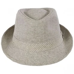 Stetson Travis Cotton Trilby Fedora Hat