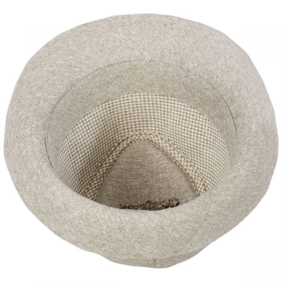 Stetson Travis Cotton Trilby Fedora Hat 5 Stetson Travis Cotton Trilby Fedora Hat - Image 3