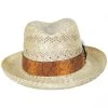 RENEGADE Shade Sisal Straw Homburg Hat -Brixton Hats shop 400505