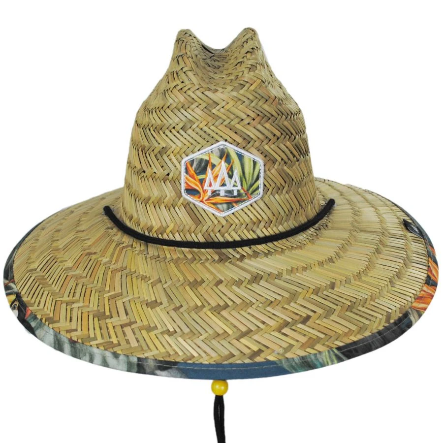 Hemlock Hat Co Canopy Straw Lifeguard Hat 3 Hemlock Hat Co Canopy Straw Lifeguard Hat