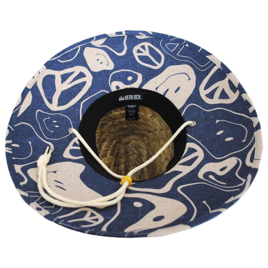 Hemlock Hat Co Harvey Straw Lifeguard Hat 5 Hemlock Hat Co Harvey Straw Lifeguard Hat - Image 3