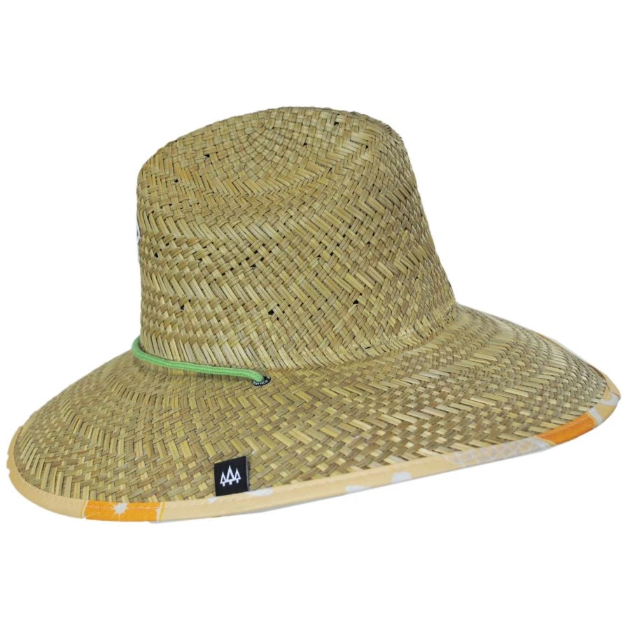 Hemlock Hat Co Squeeze Straw Lifeguard Hat 4 Hemlock Hat Co Squeeze Straw Lifeguard Hat - Image 2