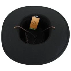 Brixton Hats Field X DWR Recycled Aussie Hat - Black -Brixton Hats shop 407384