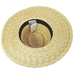 Brixton Hats Joanna Wheat Straw Fedora Hat - Natural/Taupe -Brixton Hats shop 408503