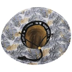 Peter Grimm Gold Leaf Rush Straw Lifeguard Hat 7 Peter Grimm Gold Leaf Rush Straw Lifeguard Hat -Brixton Hats shop 409073