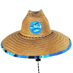 Peter Grimm Tuna Coconut Straw Lifeguard Hat