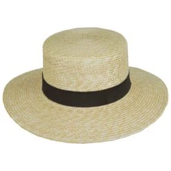 Lack Of Color Spencer Wheat Straw Boater Hat - Suede Band
