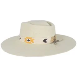 Stetson Sol Wide Brim Wool Felt Fedora Hat -Brixton Hats shop 413393