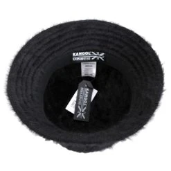 Kangol Furgora Casual Bucket Hat - Black/Gold -Brixton Hats shop 417059