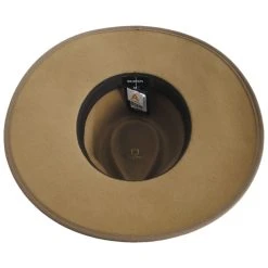 Brixton Hats Jo Wool Felt Rancher Fedora Hat - Bronze -Brixton Hats shop 423041