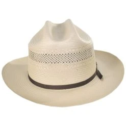 Stetson Open Road 10X Shantung Vented Straw Western Hat
