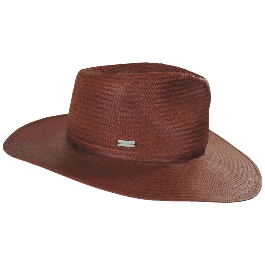 Betmar Geraldine Toyo Straw Rancher Fedora Hat 4 Betmar Geraldine Toyo Straw Rancher Fedora Hat - Image 2