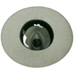 Stetson Caelus Wide Brim Shantung Straw Fedora Hat -Brixton Hats shop 427893