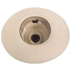 Stetson Atacama Shantung Straw Fedora Hat - Silverbelly -Brixton Hats shop 428073