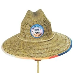 Makai Hat Company Sun Burst Rush Straw Lifeguard Hat