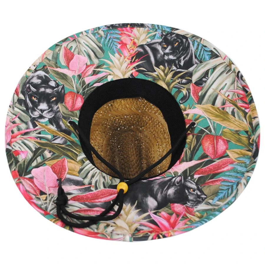 Hemlock Hat Co Bombay Straw Lifeguard Hat 4 Hemlock Hat Co Bombay Straw Lifeguard Hat - Image 3