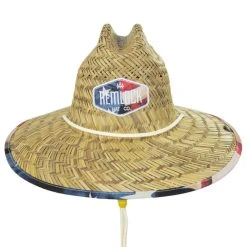 Hemlock Hat Co Liberty Straw Lifeguard Hat