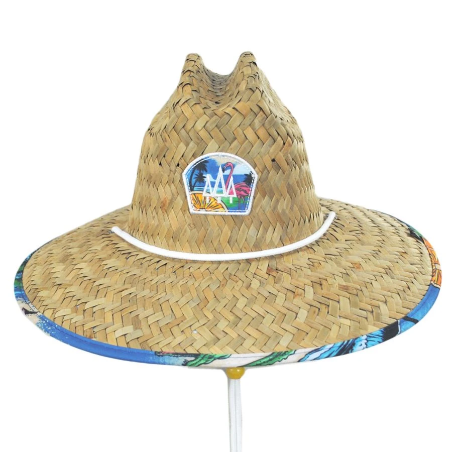 Hemlock Hat Co Seaside Straw Lifeguard Hat 3 Hemlock Hat Co Seaside Straw Lifeguard Hat