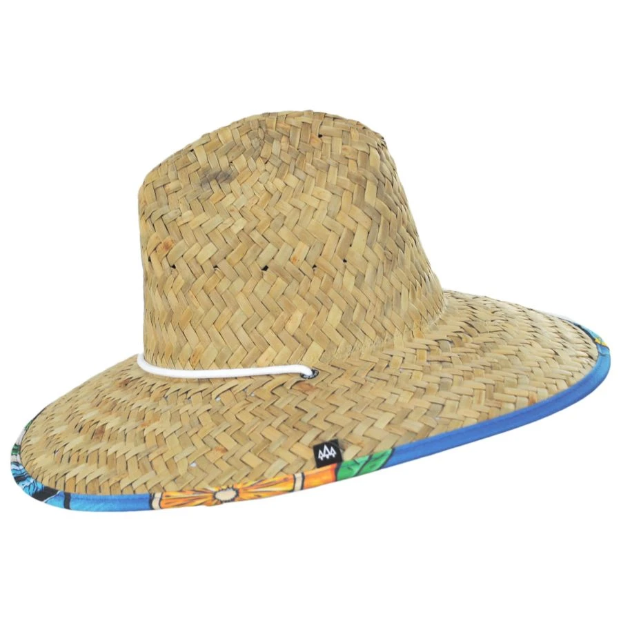 Hemlock Hat Co Seaside Straw Lifeguard Hat 4 Hemlock Hat Co Seaside Straw Lifeguard Hat - Image 2