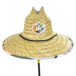 Hemlock Hat Co Barbados Straw Lifeguard Hat