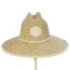 Hemlock Hat Co Butter Straw Lifeguard Hat -Brixton Hats shop 429102