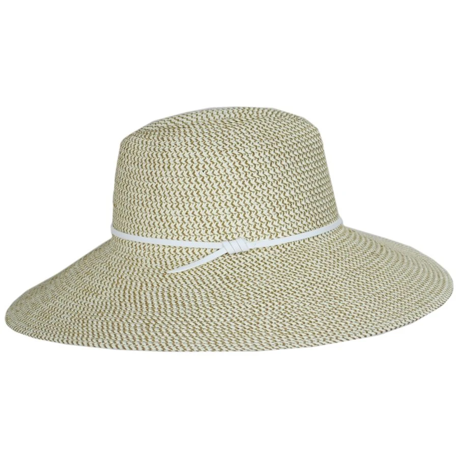 Nikki Beach Harper Braided Toyo Straw Fedora Hat 4 Nikki Beach Harper Braided Toyo Straw Fedora Hat - Image 2