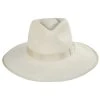 Brixton Hats Jo Wool Felt Rancher Fedora Hat - Ivory
