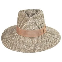 Brixton Hats Joanna Wheat Straw Fedora Hat - Desert