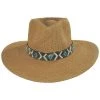 Nikki Beach Nikki Toyo Straw Fedora Hat -Brixton Hats shop 430587