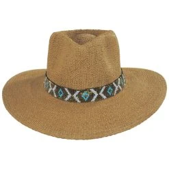 Nikki Beach Nikki Toyo Straw Fedora Hat