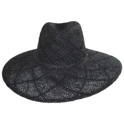 San Diego Hat Company Sun Dialed Toyo Straw Fedora Hat