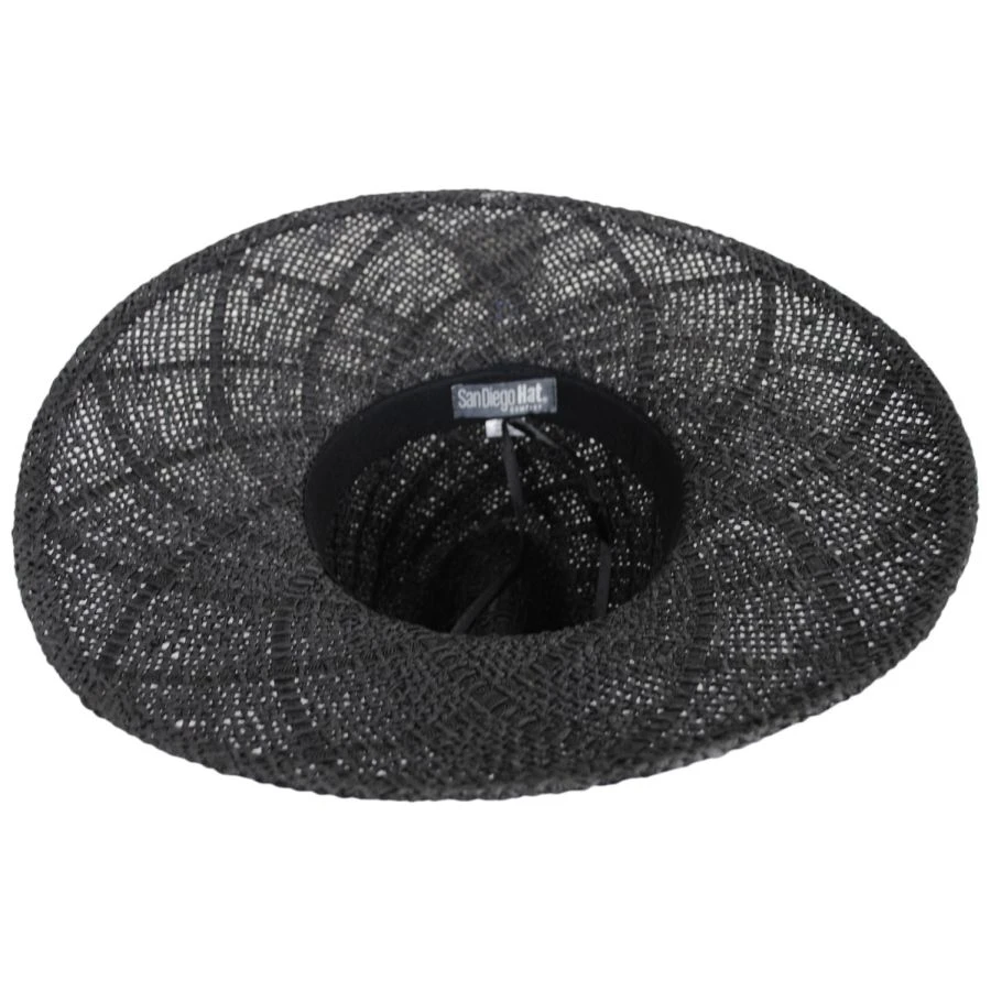 San Diego Hat Company Sun Dialed Toyo Straw Fedora Hat 5 San Diego Hat Company Sun Dialed Toyo Straw Fedora Hat - Image 3