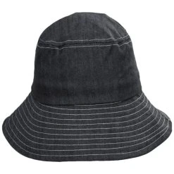 San Diego Hat Company Chambray Cotton Bucket Hat