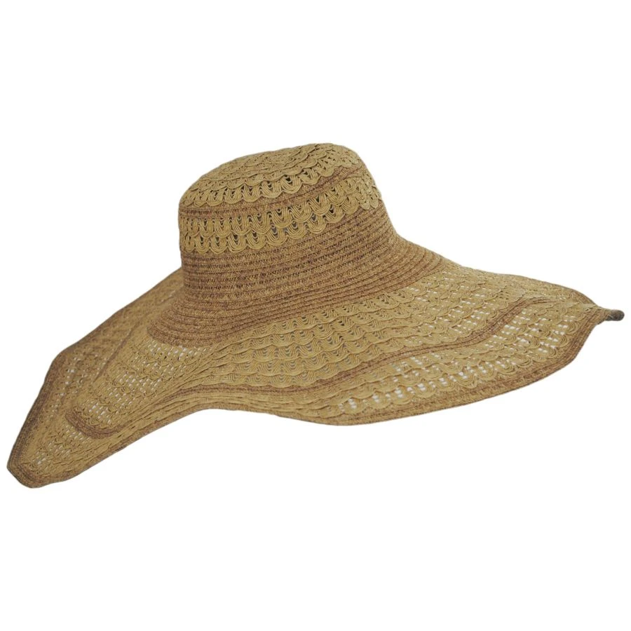 San Diego Hat Company For The Gram Braided Toyo Straw Sun Hat 4 San Diego Hat Company For The Gram Braided Toyo Straw Sun Hat - Image 2