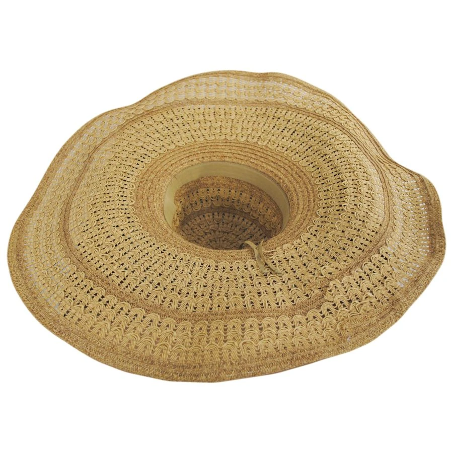 San Diego Hat Company For The Gram Braided Toyo Straw Sun Hat 5 San Diego Hat Company For The Gram Braided Toyo Straw Sun Hat - Image 3