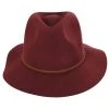 Brixton Hats Wesley Wool Felt Floppy Fedora Hat - Brick -Brixton Hats shop 433835
