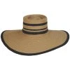 Jeanne Simmons Striped Wide Brim Toyo Straw Boater Hat 2 Jeanne Simmons Striped Wide Brim Toyo Straw Boater Hat -Brixton Hats shop 436388
