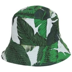 Jeanne Simmons Banana Leaves Cotton Bucket Hat