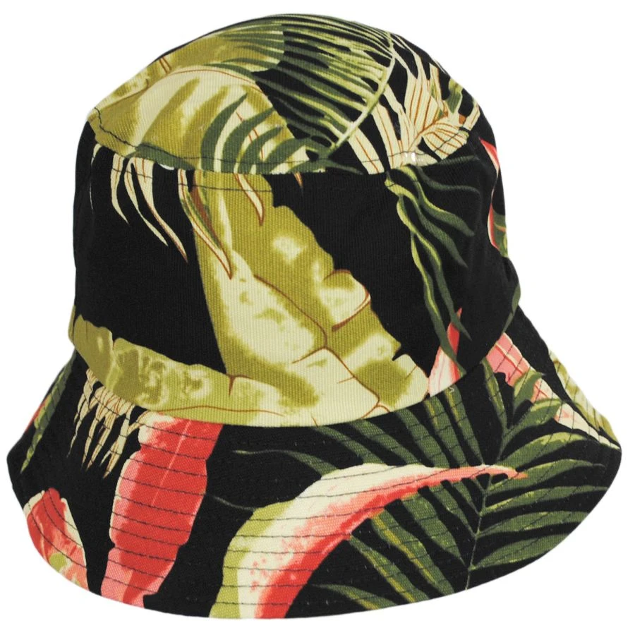Jeanne Simmons Hawaii Tropical Cotton Bucket Hat 3 Jeanne Simmons Hawaii Tropical Cotton Bucket Hat