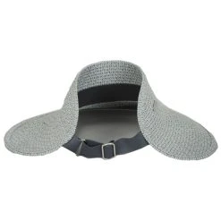 Betmar Bessie Toyo Braid Rollable Visor -Brixton Hats shop 441135