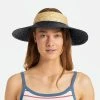 Brixton Hats Joanna Wheat Straw Visor -Brixton Hats shop 442617
