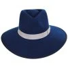 Brixton Hats Jo Wool Felt Rancher Fedora Hat - Ocean Blue