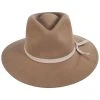 Brixton Hats Joanna Packable Wool Felt Fedora Hat - Desert