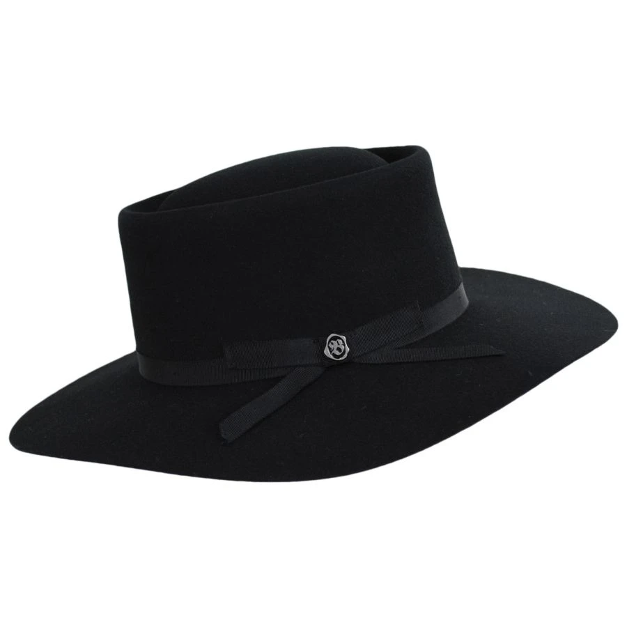 Biltmore Vintage Couture Ciao Bella Wool Felt Gaucho Hat 4 Biltmore Vintage Couture Ciao Bella Wool Felt Gaucho Hat - Image 2