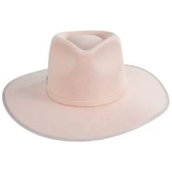 Biltmore Vintage Couture Hard Candy Wool Felt Rancher Fedora Hat