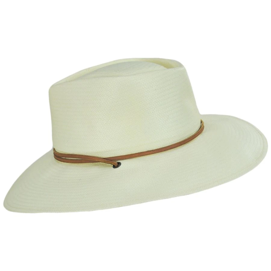 Stetson Cayuse Shantung Straw D-Crown Outback Hat 4 Stetson Cayuse Shantung Straw D-Crown Outback Hat - Image 2