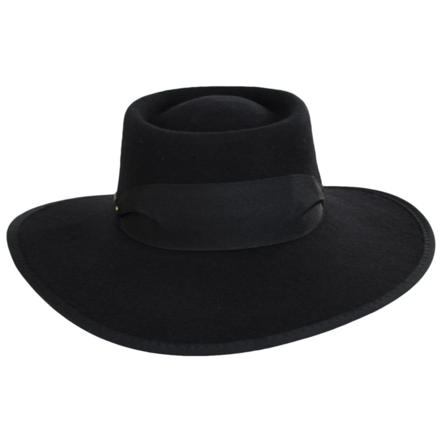 Scala Mercedes Wool Felt Gaucho Hat 3 Scala Mercedes Wool Felt Gaucho Hat