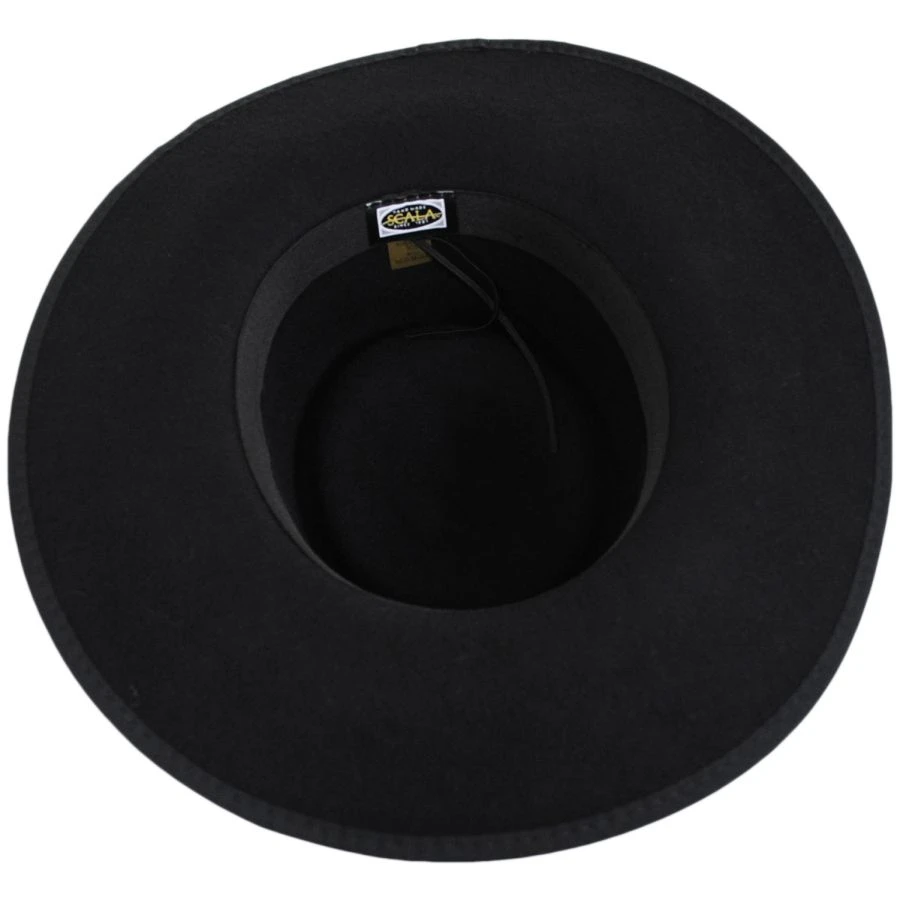 Scala Mercedes Wool Felt Gaucho Hat 5 Scala Mercedes Wool Felt Gaucho Hat - Image 3