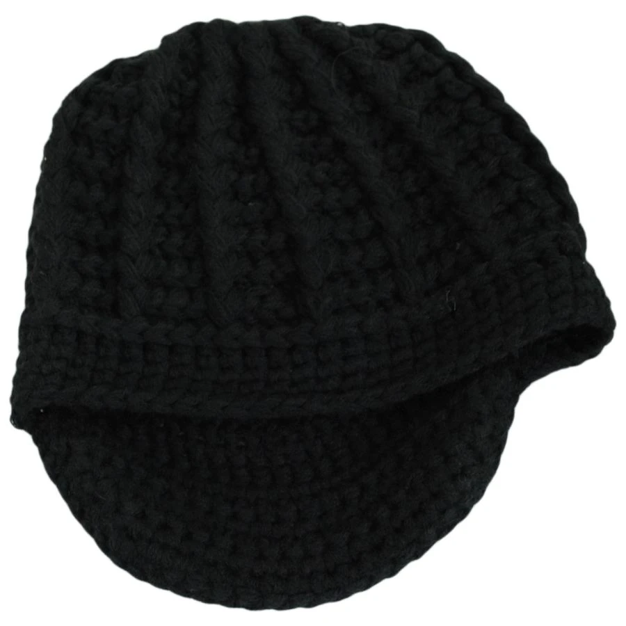 Scala Letizia Chunky Knit Radar Cap 5 Scala Letizia Chunky Knit Radar Cap - Image 3